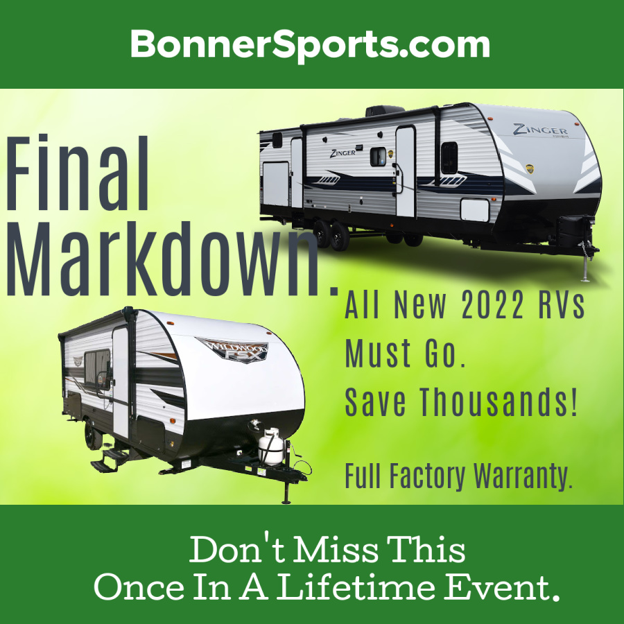 2022 RVs Going Going…GONE!